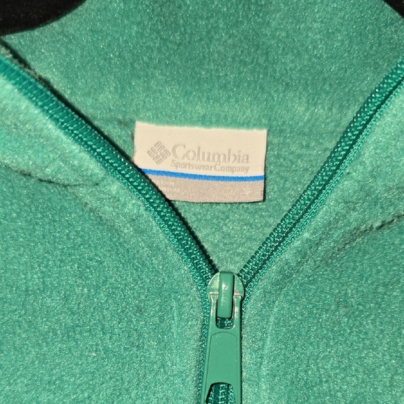 Columbia Women's Green Fleece Ski Jacket Size Small - Picture 2 of 11